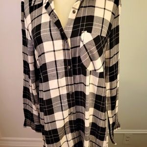 Old navy plaid dress size M